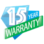 15 Year Warranty 15 year warranty